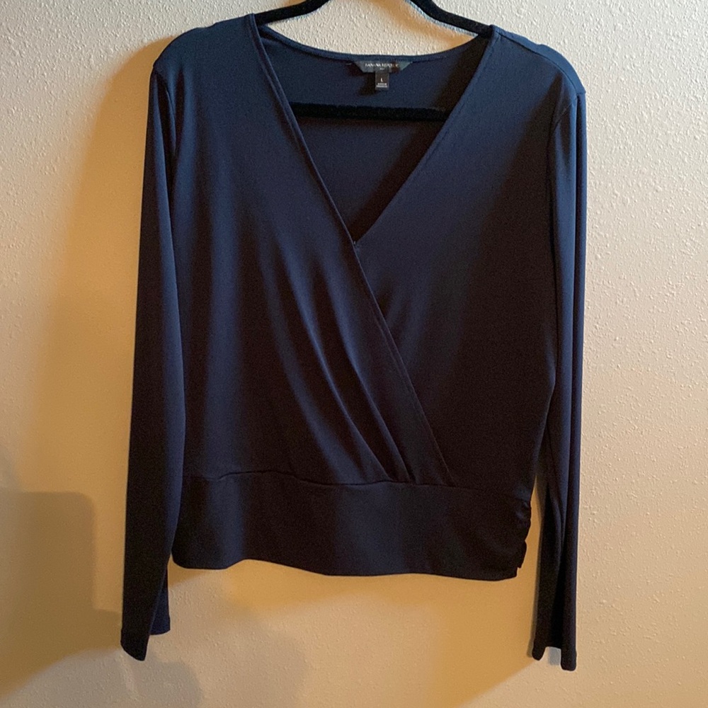 Navy sweater